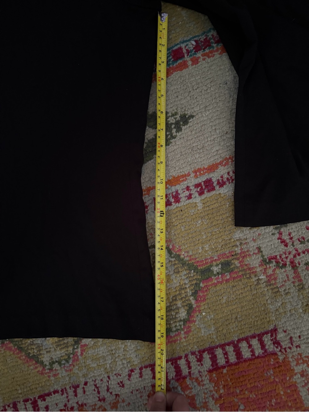 Lane Bryant 18 Black Challis Wide-Leg Pant with Hook Closure - Picture 4 of 6